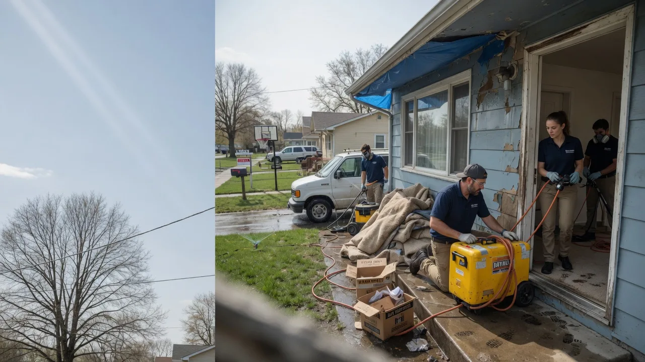 Basement Flood Cleanup in Hayes Center, NE near me